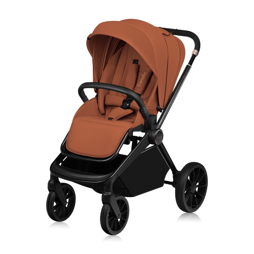 Lionelo - Combinatiekinderwagen 2-in-1 MIKA PLUS Roestbruin
