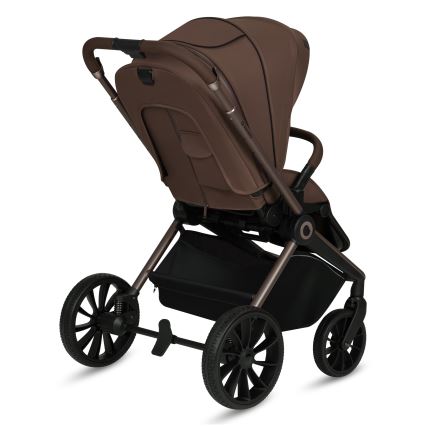 Lionelo - Combinatiekinderwagen 3-in-1 MIKA PLUS Mocha Mousse