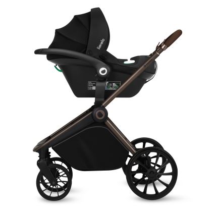 Lionelo - Combinatiekinderwagen 3-in-1 MIKA PLUS Mocha Mousse