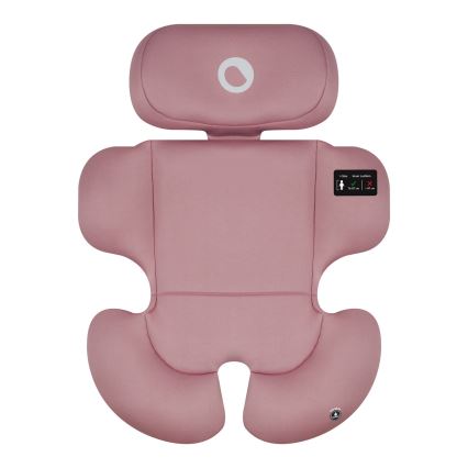Lionelo - Draaibare autostoel BASTIAAN i-Size 40-150 cm met basis Pink Rose