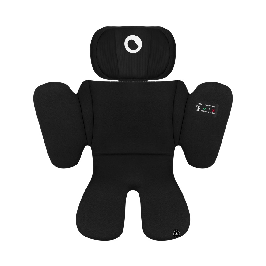 Lionelo - Draaibare autostoel BRAVE i-Size met basis 40-150 cm Zwart Carbon