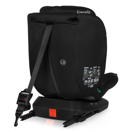 Lionelo - Draaibare autostoel met basis BASTIAAN i-Size 40-150 cm Pink Rose