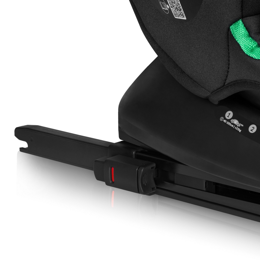 Lionelo - Draaibare autostoel met basis BASTIAAN i-Size 40-150 cm Pink Rose