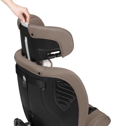 Lionelo - Draaibare autostoel met basis BASTIAAN ONE i-Size 40-150 cm Beige zand