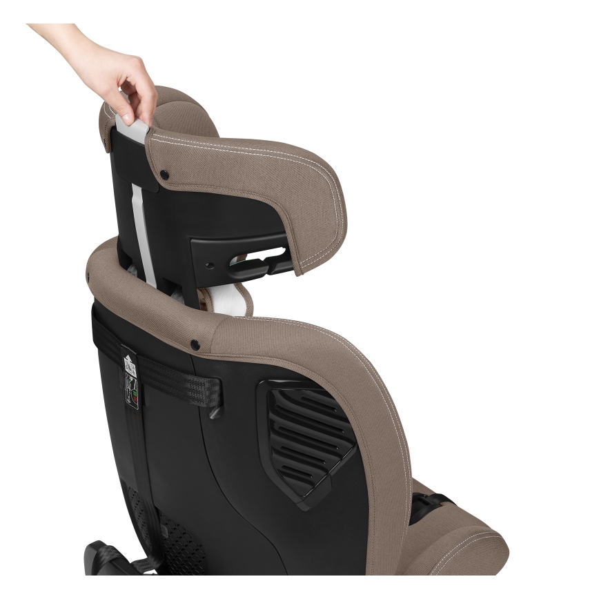 Lionelo - Draaibare autostoel met basis BASTIAAN ONE i-Size 40-150 cm Beige zand