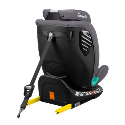 Lionelo - Autostoel met draaibare basis BASTIAAN ONE i-Size 40-150 cm Grey Stone