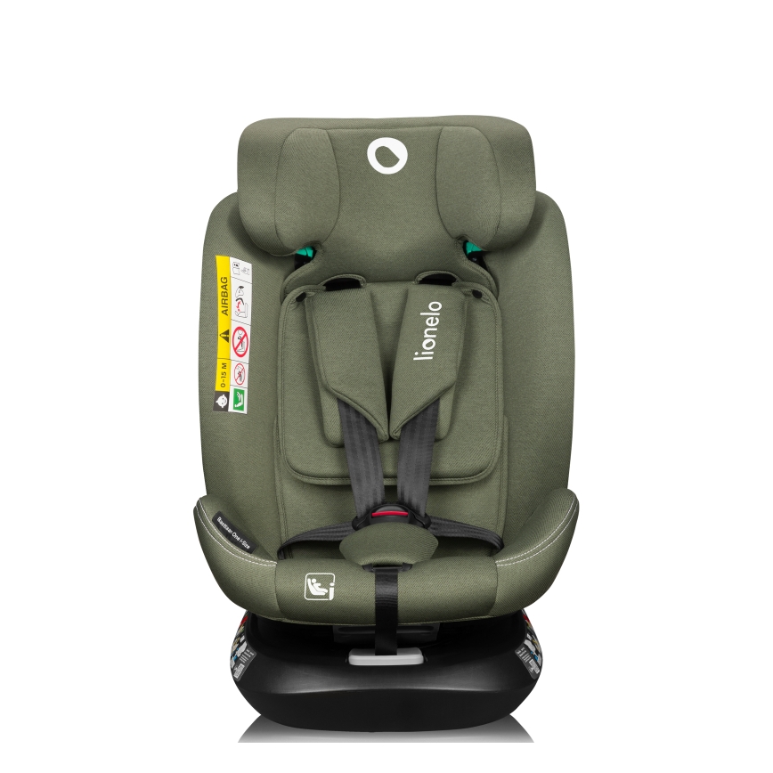 Lionelo - Autostoel met draaibare basis BASTIAAN ONE i-Size 40-150 cm Olijfgroen