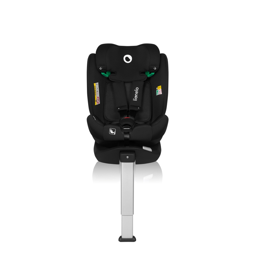 Lionelo - Draaibare autostoel met basis BRAAM AIR i-Size 40-150 cm Zwart Carbon