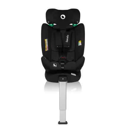 Lionelo - Draaibare autostoel met basis BRAAM AIR i-Size 40-150 cm Zwart Carbon
