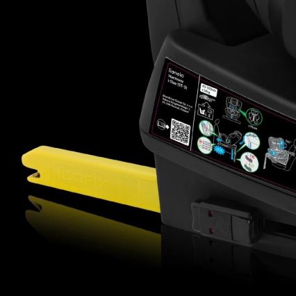 Lionelo - Draaibare autostoel met basis HARMONY i-Size 40-150 cm grijs