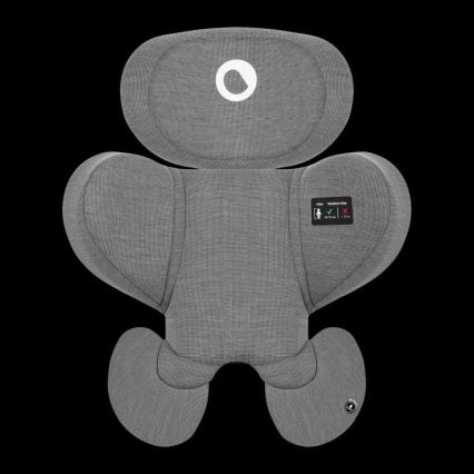 Lionelo - Draaibare autostoel met basis HARMONY i-Size 40-150 cm grijs