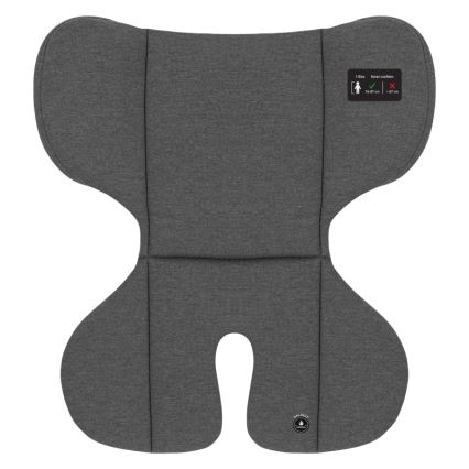 Lionelo - Draaibare autostoel met basis HARPER i-Size 76-150 cm Zwart Carbon