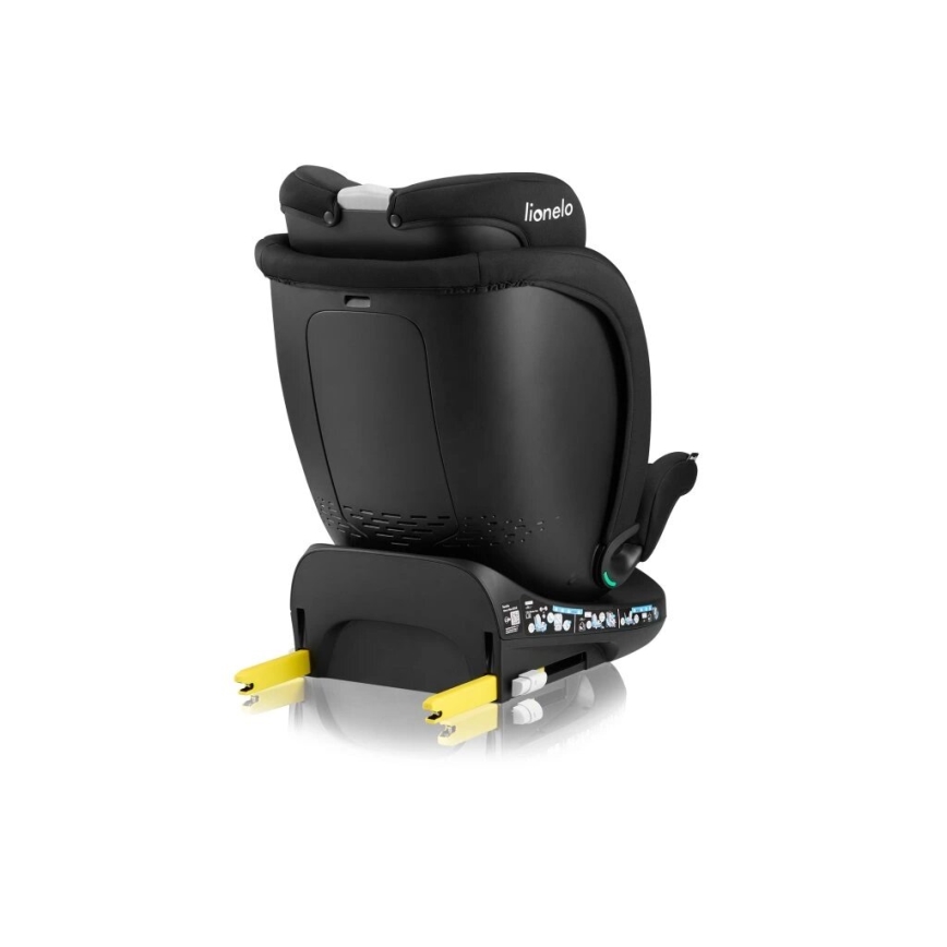 Lionelo - Draaibare autostoel met basis NAVY i-Size 40-150 cm zwart