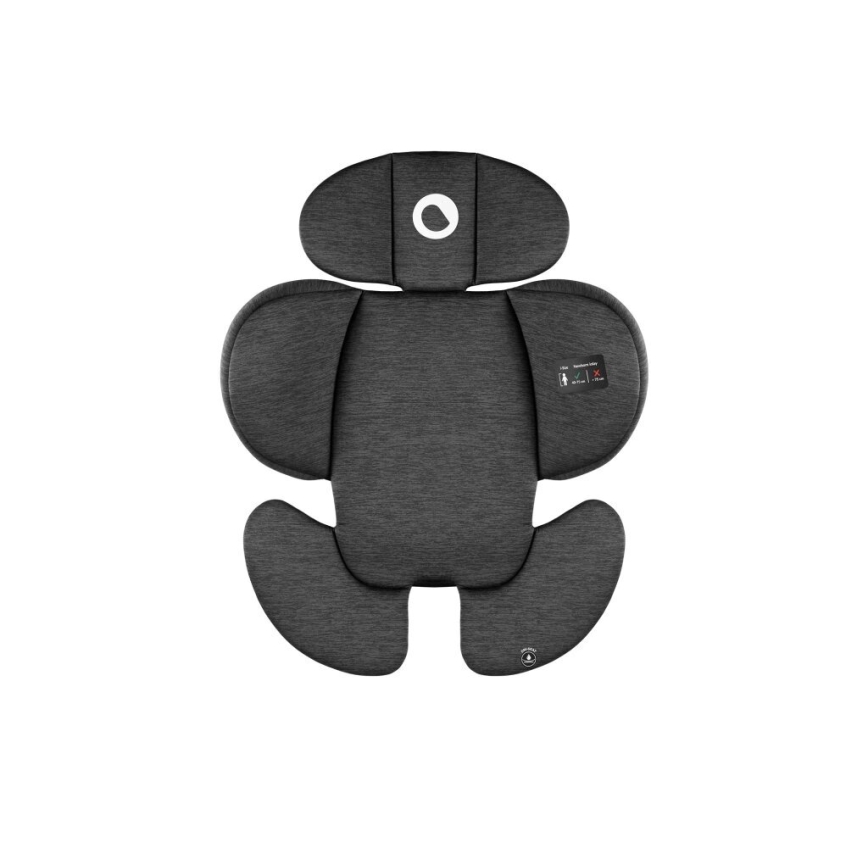 Lionelo - Draaibare autostoel met basis NAVY i-Size 40-150 cm zwart/rood