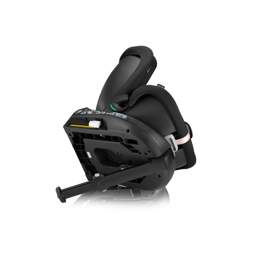 Lionelo - Draaibare autostoel met basis NAVY i-Size 40–150 cm zwart/roze