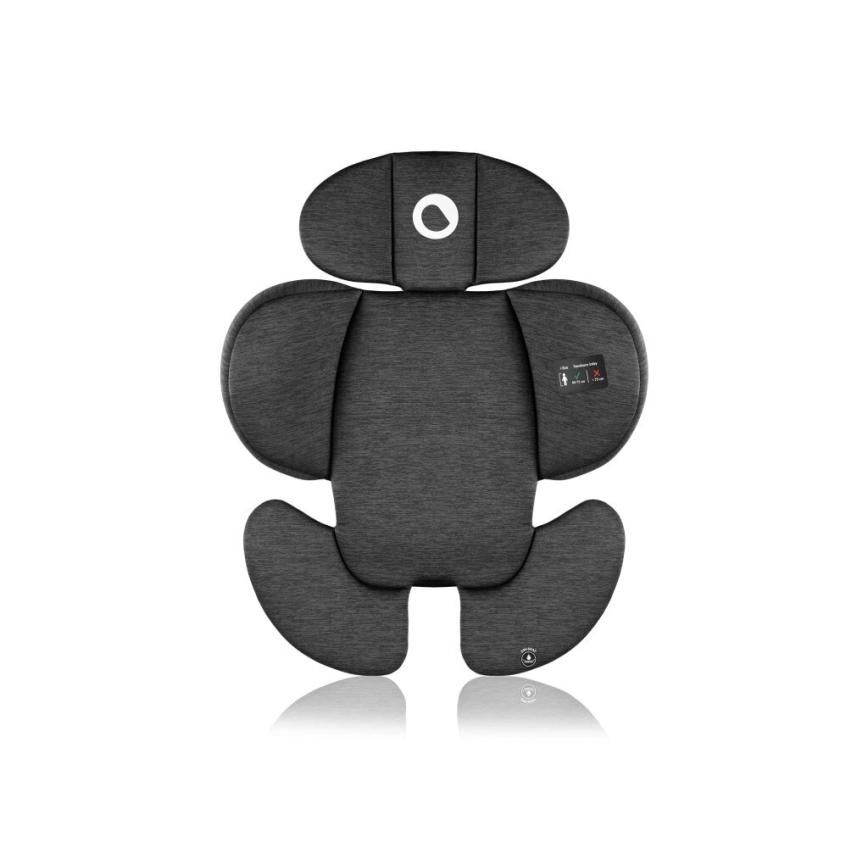 Lionelo - Draaibare autostoel met basis NAVY i-Size 40–150 cm zwart/roze