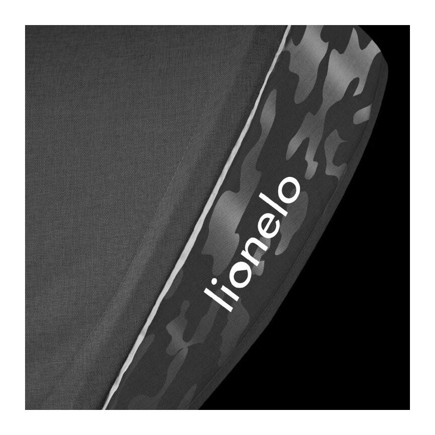 Lionelo - Driewieler voor kinderen HAARI grijs/zwart