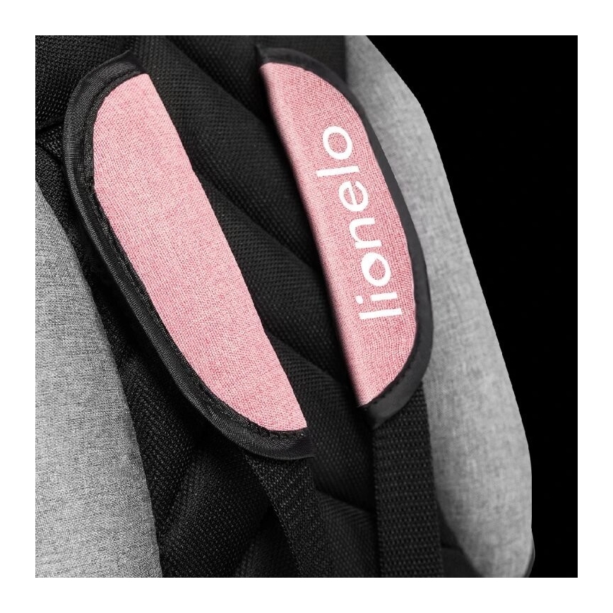 Lionelo - Driewieler voor kinderen TRIS roze/grijs