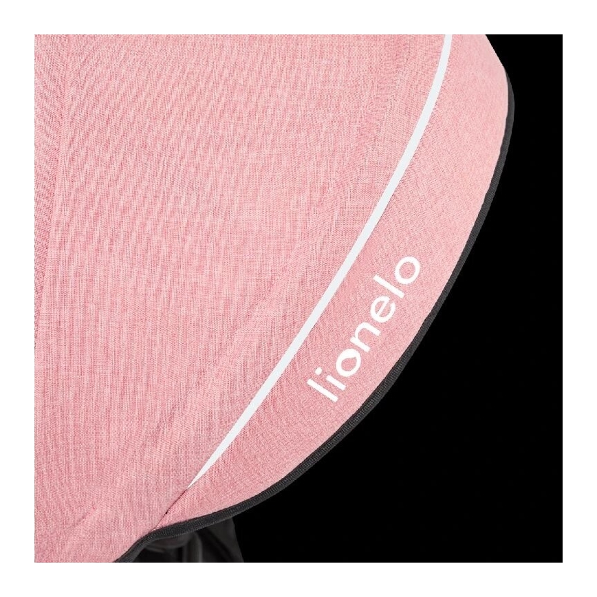Lionelo - Driewieler voor kinderen TRIS roze/grijs