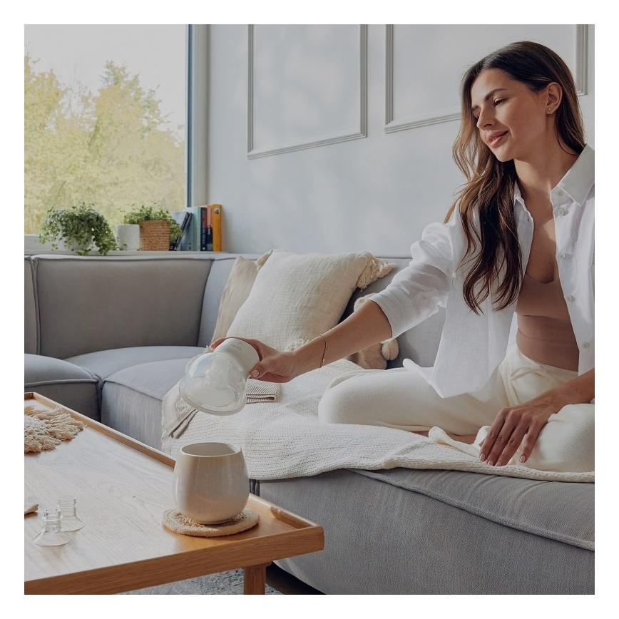 Lionelo - Elektrische oplaadbare borstkolf voor moedermelk FIDI FREE SIMPLE 5V 1000 mAh 180 ml