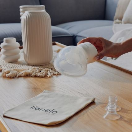 Lionelo - Elektrische oplaadbare borstkolf voor moedermelk FIDI FREE SIMPLE 5V 1000 mAh 180 ml