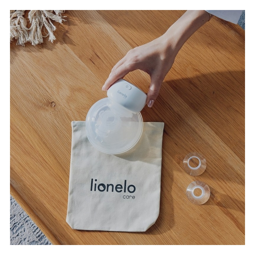 Lionelo - Elektrische oplaadbare borstkolf voor moedermelk FIDI FREE SIMPLE 5V 1000 mAh 180 ml