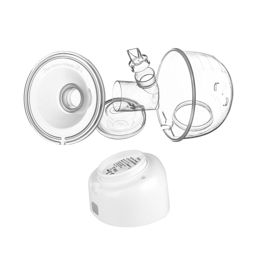 Lionelo - Elektrische oplaadbare borstkolf voor moedermelk FIDI FREE SIMPLE 5V 1000 mAh 180 ml