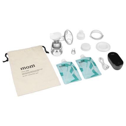 Lionelo - Oplaadbare elektrische borstkolf FIDI GO 5V 1200 mAh 150ml