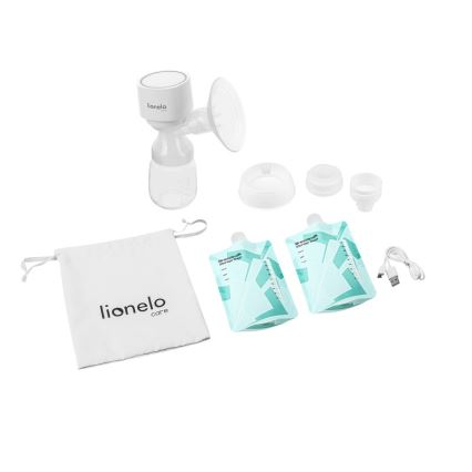 Lionelo - Oplaadbare elektrische borstkolf FIDI ONE 5V 1000 mAh 180 ml