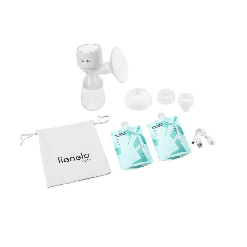 Lionelo - Oplaadbare elektrische borstkolf FIDI ONE 5V 1000 mAh 180 ml