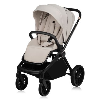 Lionelo - Gecombineerde 2-in-1 kinderwagen MIKA PLUS zandbeige