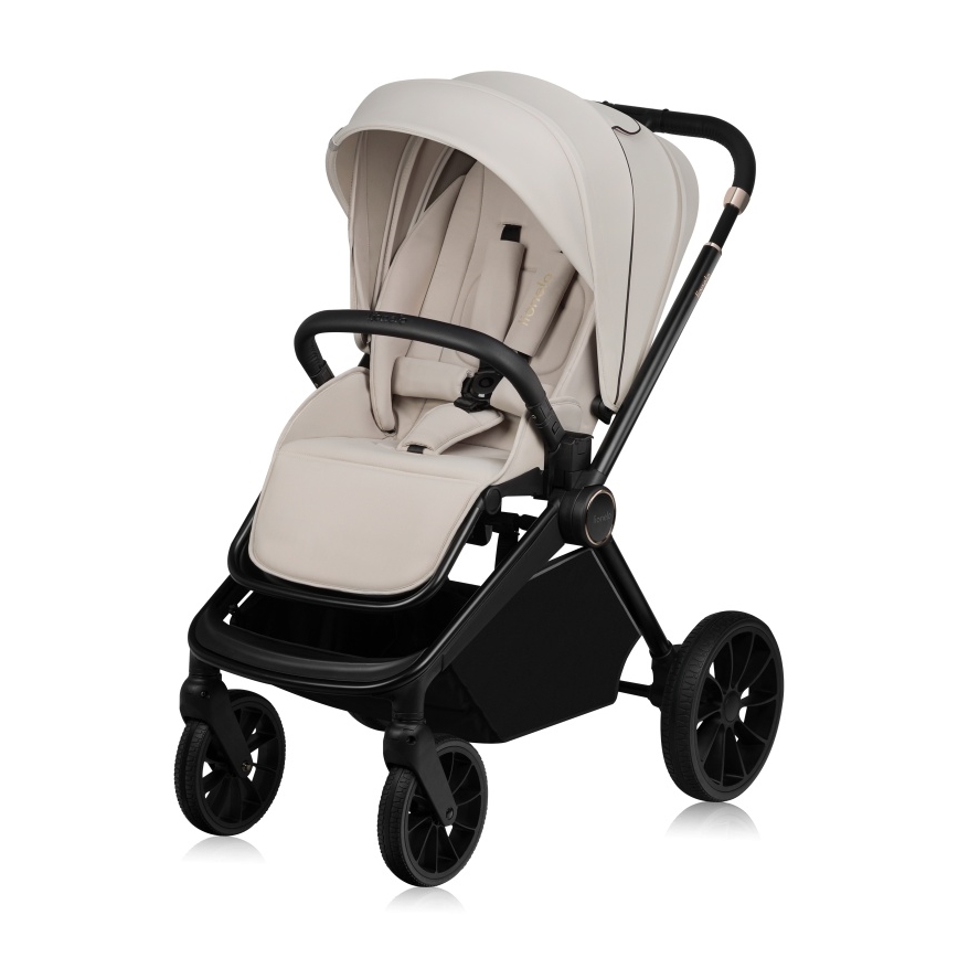 Lionelo - Gecombineerde 2-in-1 kinderwagen MIKA PLUS zandbeige
