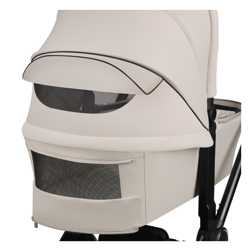 Lionelo - Gecombineerde 2-in-1 kinderwagen MIKA PLUS zandbeige