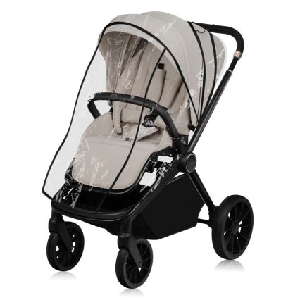 Lionelo - Gecombineerde 2-in-1 kinderwagen MIKA PLUS zandbeige