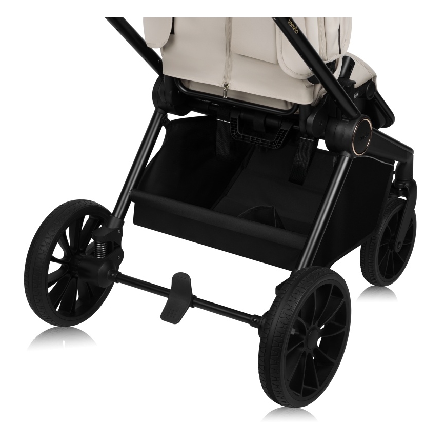 Lionelo - Gecombineerde 2-in-1 kinderwagen MIKA PLUS zandbeige