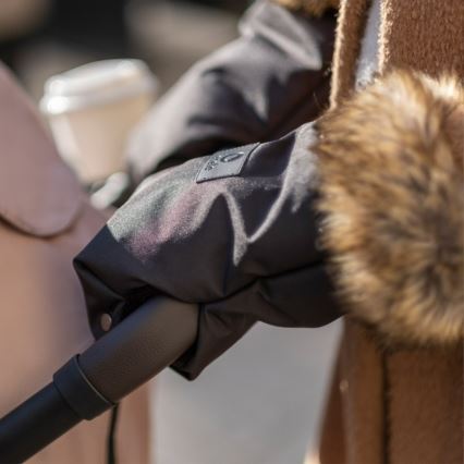 Lionelo - Handmoffen voor kinderwagen HANDMUFF Zwart