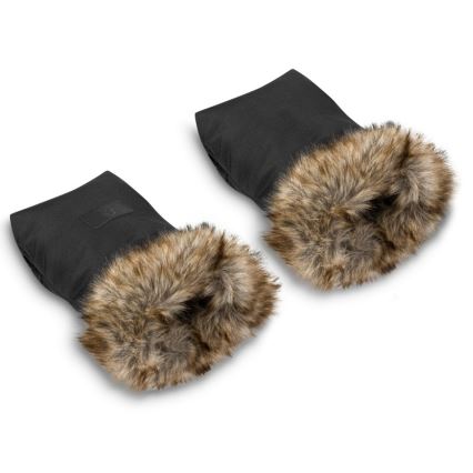 Lionelo - Handmoffen voor kinderwagen HANDMUFF Zwart