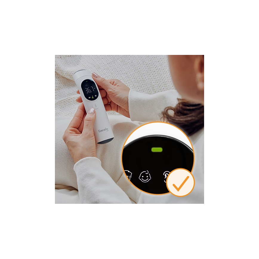 Lionelo - Infraroodthermometer FEVERSCAN 2xAAA