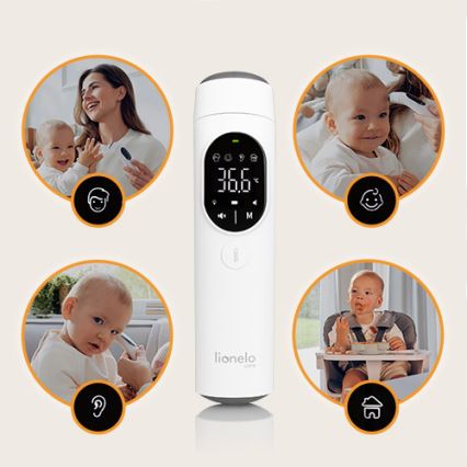 Lionelo - Infraroodthermometer FEVERSCAN 2xAAA