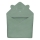 Lionelo - Kapuzenhanddoek voor Kinderen MUSLIN HOODED TOWEL Groen Bos