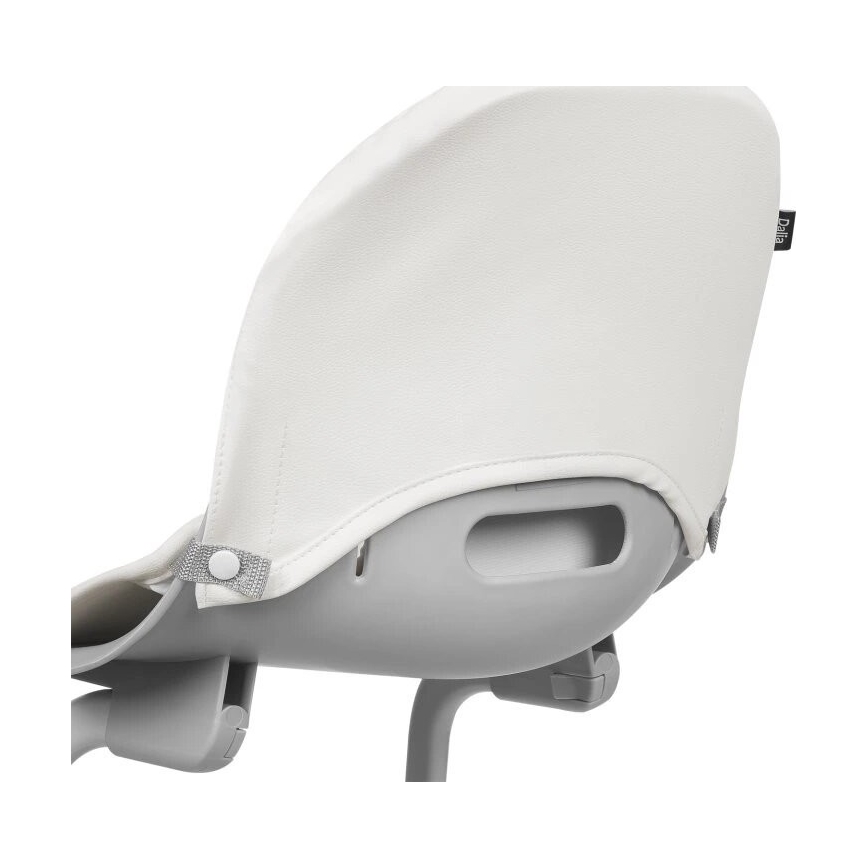 Lionelo - Kinder-eetstoel 2-in-1 DALIA wit/grijs