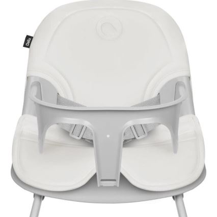 Lionelo - Kinder eetstoel 2in1 DALIA wit/grijs