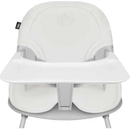 Lionelo - Kinder eetstoel 2in1 DALIA wit/grijs