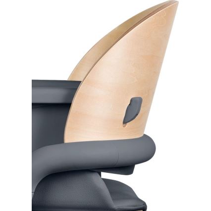 Lionelo - Kinder-eetstoel 3-in-1 CELIA Grijs hout