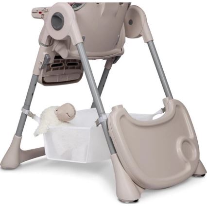 Lionelo - Kinder-eettafelstoel ZANNA, beige