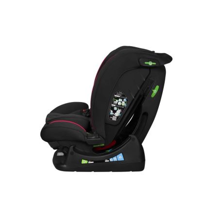 Lionelo - Kinderautostoel AART i-Size 40-150 cm zwart/rood