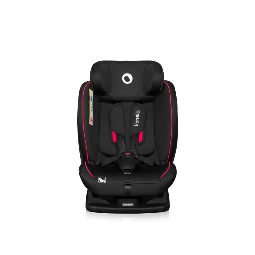Lionelo - Kinderautostoel AART i-Size 40-150 cm zwart/rood