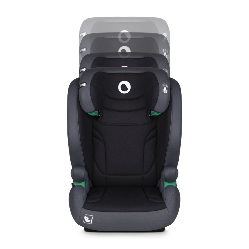 Lionelo - Kinderautostoel IGO i-Size 100-150 cm Grijs Grafiet