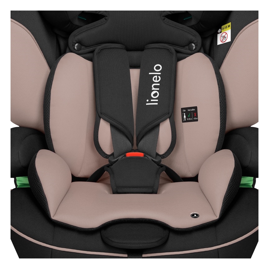 Lionelo - Kinderautostoel LEVI i-Size 76-150 cm Beige Latte