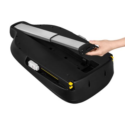 Lionelo - Kinderautostoel met draaibare basis ASTRID SET i-Size 40-87 cm Zwart/Grijs